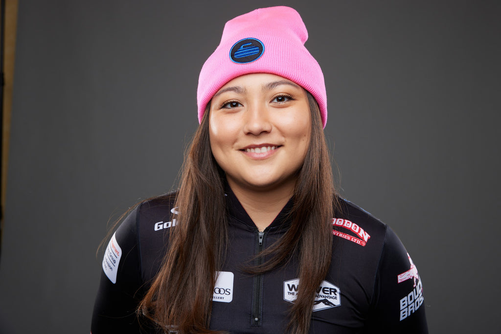 Curling Rock - Toque with Patch