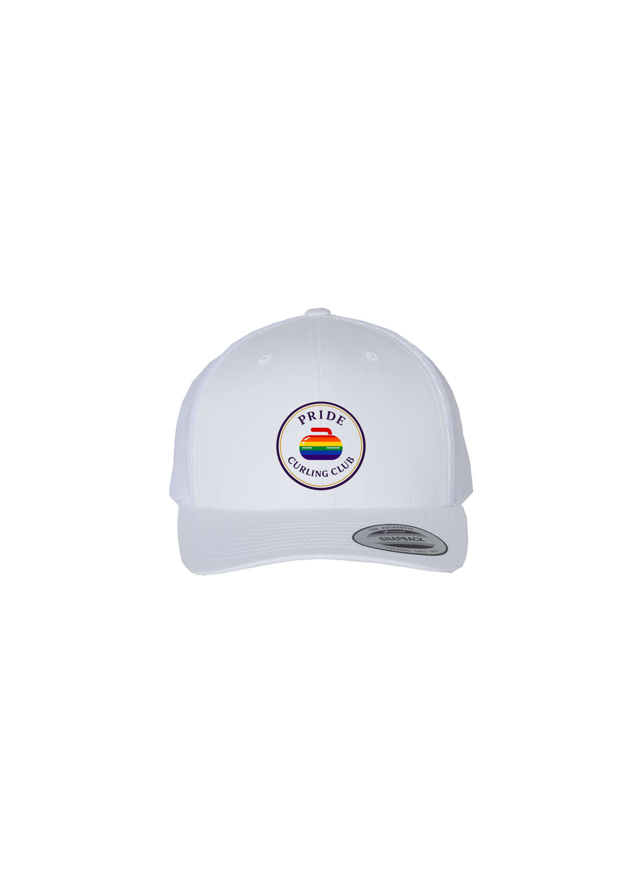 Pride Curling Club Crest Embroidered Trucker Hat