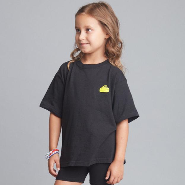 Curling Rock - Youth T-Shirt