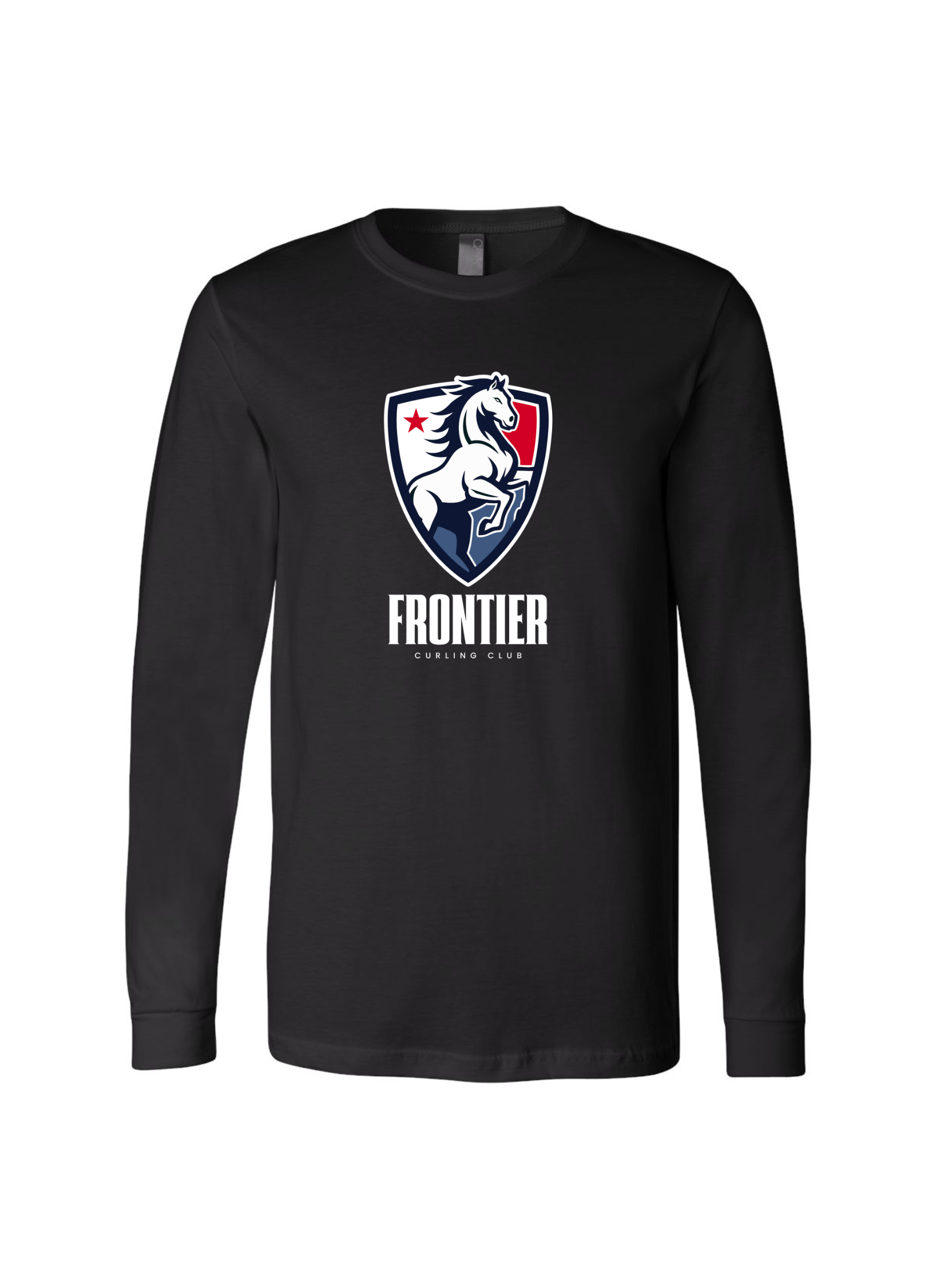 Frontier Curling Club Long Sleeve Logo Tee