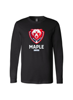 Maple United Long Sleeve Logo Tee