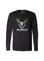 Shield Curling Club Long Sleeve Logo Tee
