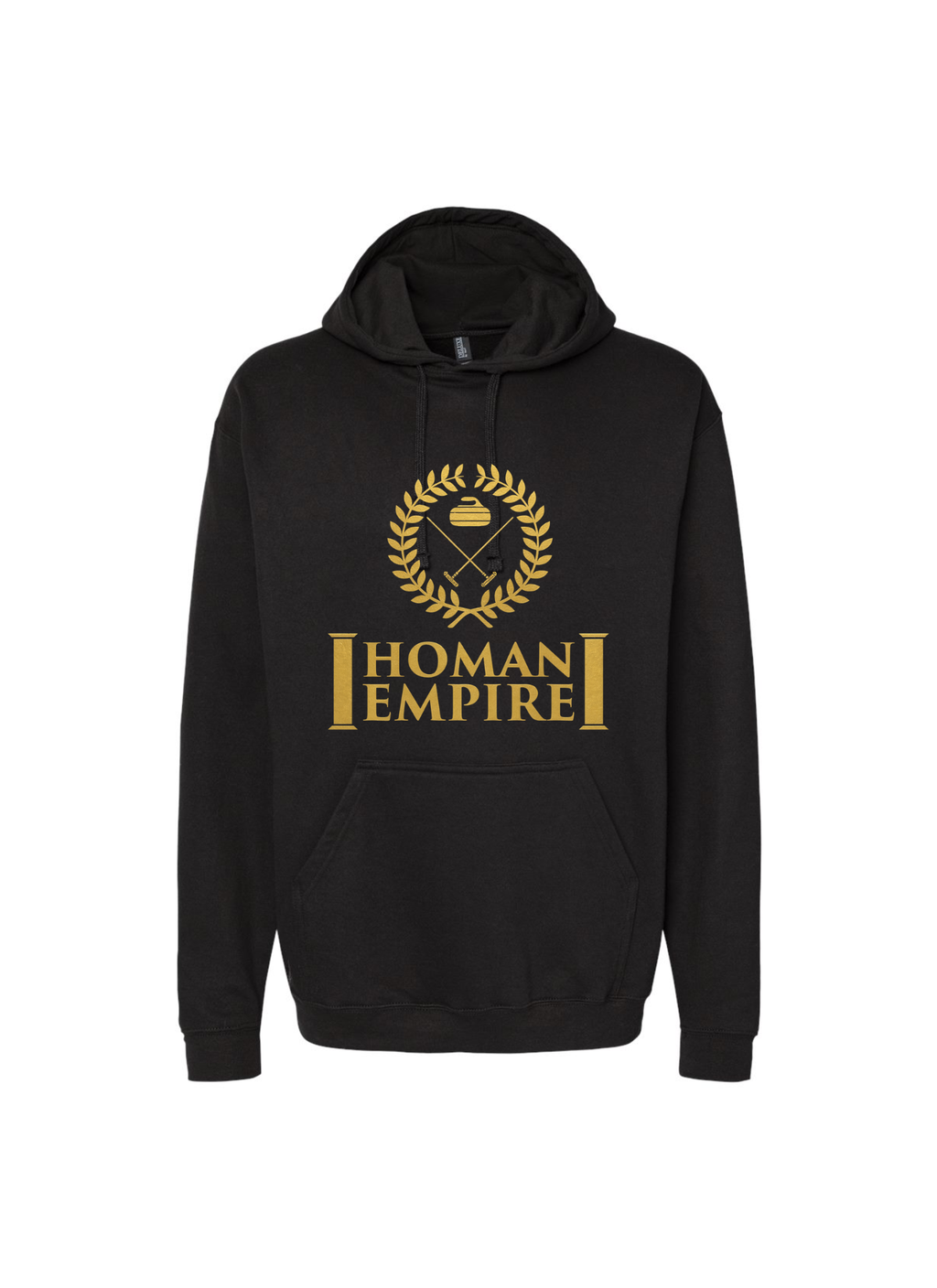 Homan Empire Hoodie Black + Gold
