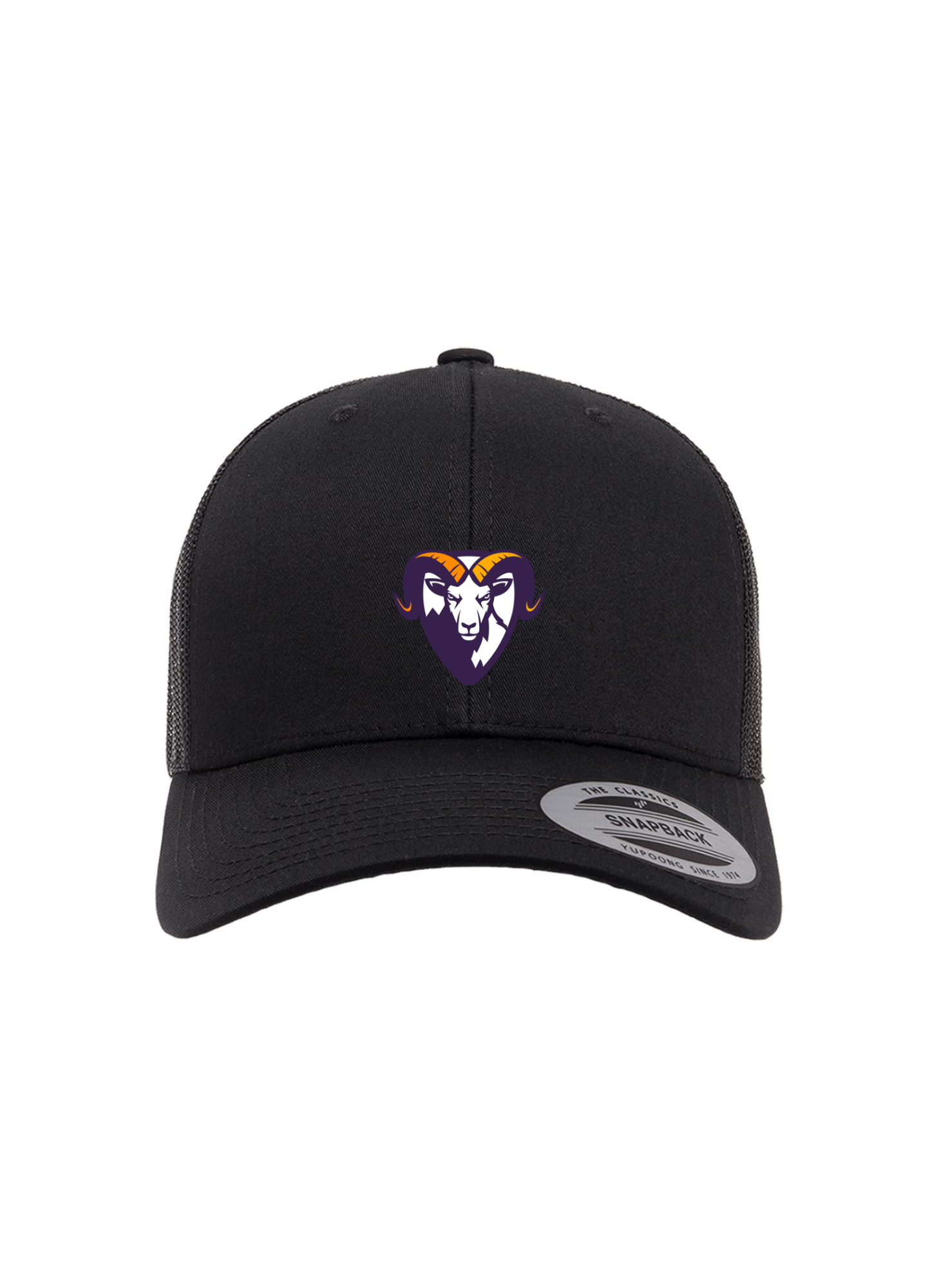 Alpine Curling Club Embroidered Logo Trucker Hat