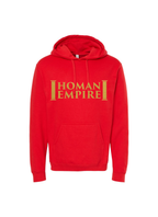 Homan Empire Hoodie Red + Gold
