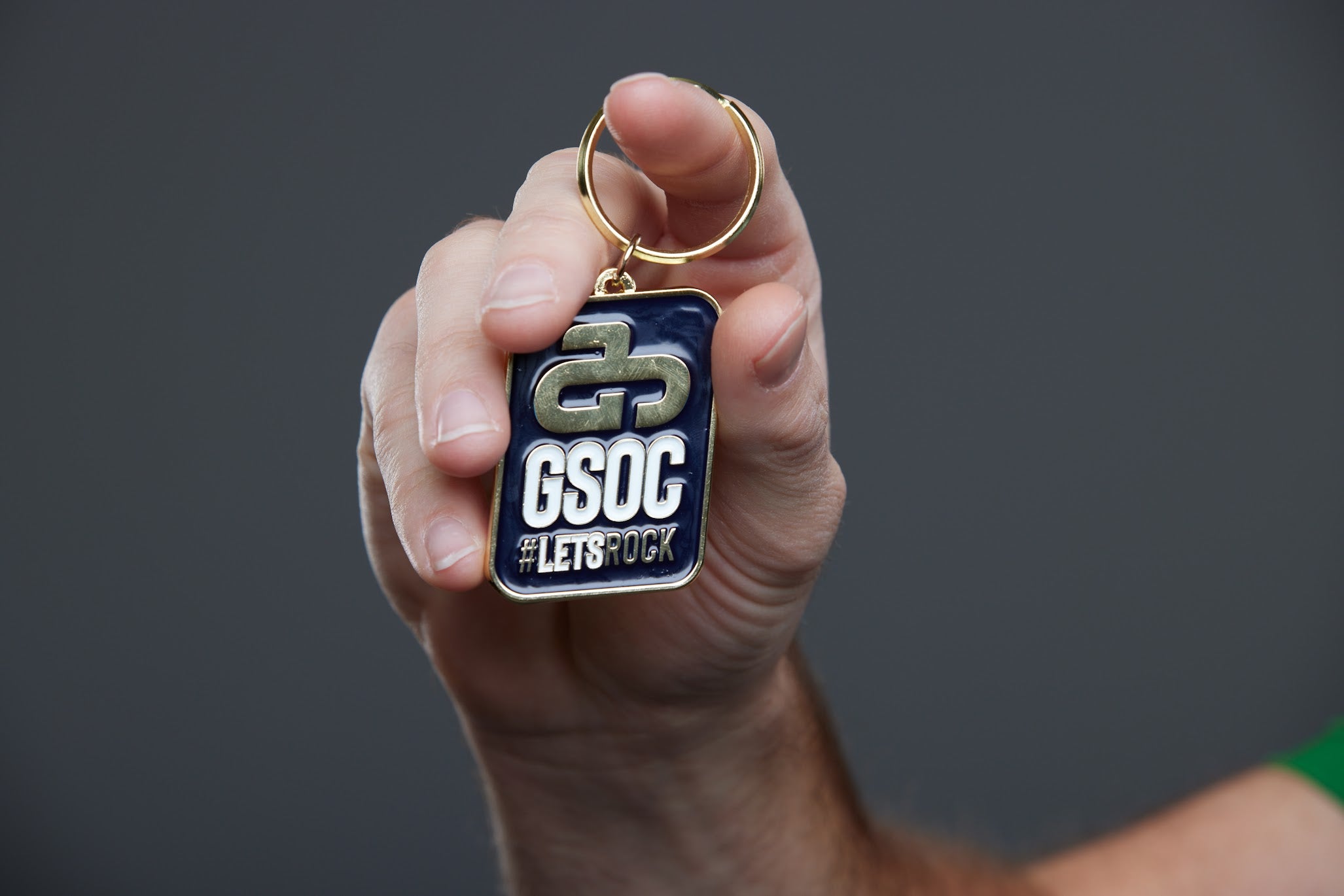 GSOC Logo Keychain